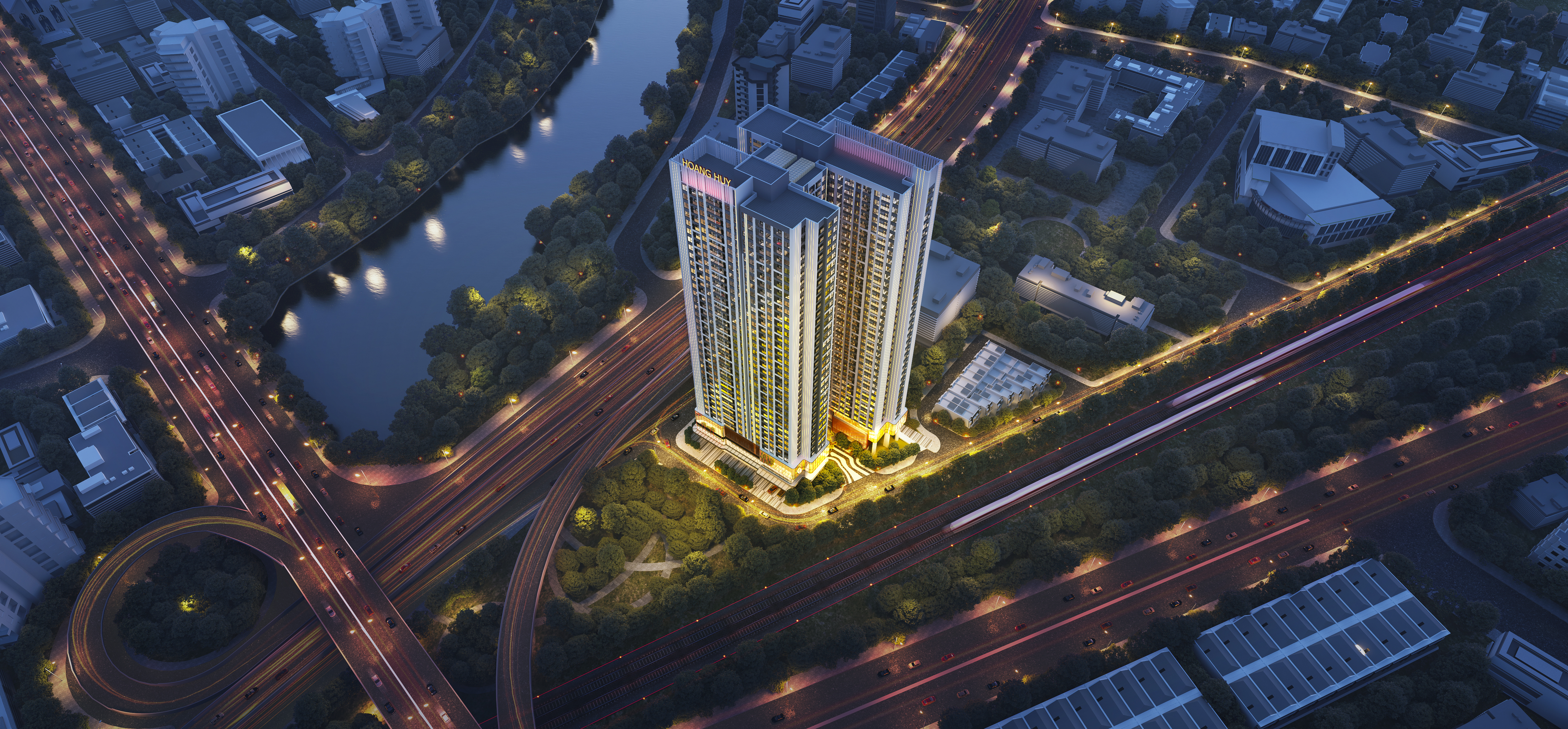 Lễ động thổ công trình  tòa nhà hỗn hợp dự án Hoàng Huy Sở Dầu 37 tầng - Hoang Huy Grand Tower